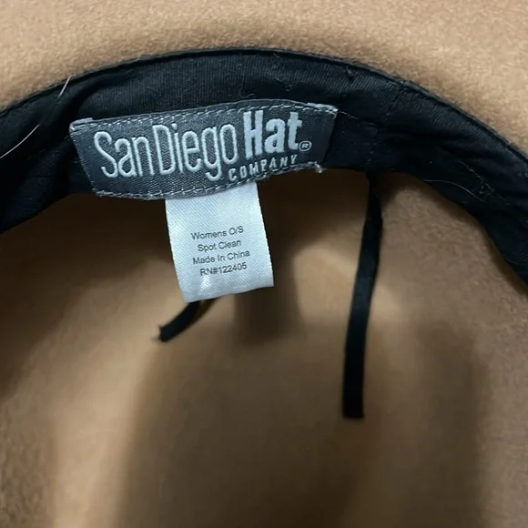 San Diego Hat Company Tan Wool Hat - Picture 6 of 9